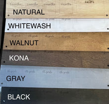 Load image into Gallery viewer, Hand Made Custom Wood Large Wallet Size Baby Birth Picture Photo Frame