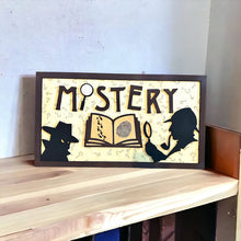 Load image into Gallery viewer, Library Genre Custom Wooden Signs
