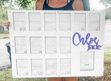 Load image into Gallery viewer, Hand Made Custom Wood XL School Photo Frame PK-12 K-12 Customizable Gift