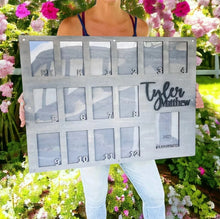 Load image into Gallery viewer, Hand Made Custom Wood XL School Photo Frame PK-12 K-12 Customizable Gift