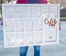 Load image into Gallery viewer, Hand Made Custom Wood XXL School Photo Frame PK-12 K-12 Customizable