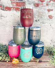 Load image into Gallery viewer, Custom Wine Tumblers