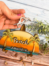 Load image into Gallery viewer, Gift Card Holder The Beach is Calling Gift Card Holder