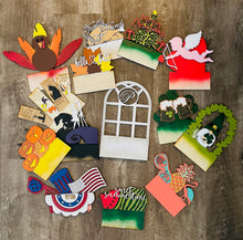 Load image into Gallery viewer, Interchangeable Monogram Window Add-On Inserts