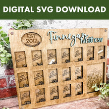 Load image into Gallery viewer, Digital Download SVG only Birthday Photo Frame