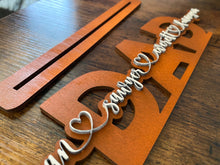 Load image into Gallery viewer, Father’s Day DAD GRANDPA STEPDAD Desk Stand