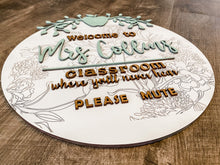 Load image into Gallery viewer, Custom Teacher Appreciation Door Sign