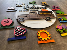 Load image into Gallery viewer, Interchangeable Holiday Door Sign