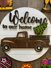 Load image into Gallery viewer, Interchangeable Holiday Door Sign