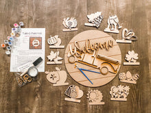 Load image into Gallery viewer, Take & Make KIT Interchangeable Holiday Door Sign