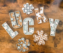 Load image into Gallery viewer, Lucky with Shamrocks