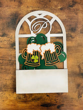 Load image into Gallery viewer, Interchangeable Monogram Window with Holiday Inserts