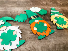 Load image into Gallery viewer, Set of 3 Leprechaun Gnomes