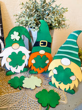 Load image into Gallery viewer, Set of 3 Leprechaun Gnomes