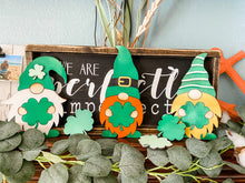 Load image into Gallery viewer, Set of 3 Leprechaun Gnomes