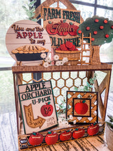 Load image into Gallery viewer, Tiered Tray Apple of My Pie Decor