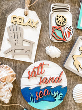 Load image into Gallery viewer, Tiered Tray Summer Decor