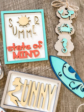 Load image into Gallery viewer, Tiered Tray Summer Decor