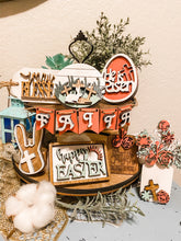 Load image into Gallery viewer, Tiered Tray He is Risen Easter Decor
