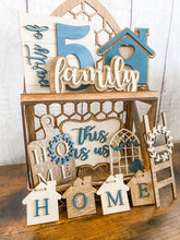 Load image into Gallery viewer, Tiered Tray Farmhouse Home Decor