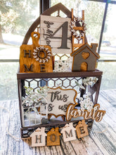 Load image into Gallery viewer, Tiered Tray Farmhouse Home Decor