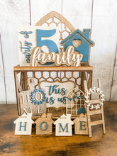 Load image into Gallery viewer, Tiered Tray Farmhouse Home Decor