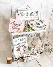 Load image into Gallery viewer, Tiered Tray Ice Cream Decor
