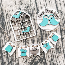 Load image into Gallery viewer, Tiered Tray Our Nest Bird Decor