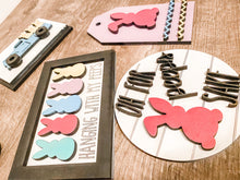 Load image into Gallery viewer, Tiered Tray Spring Easter Peeps Decor