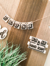 Load image into Gallery viewer, Tiered Tray Bathroom Potty Decor