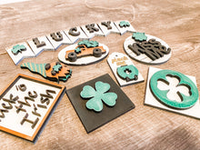 Load image into Gallery viewer, Tiered Tray St. Patty's Day Decor