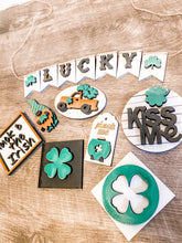 Load image into Gallery viewer, Tiered Tray St. Patty's Day Decor