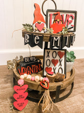 Load image into Gallery viewer, Tiered Tray Valentine's Day Decor
