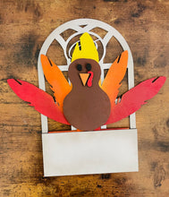 Load image into Gallery viewer, Interchangeable Monogram Window with Holiday Inserts