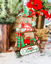 Load image into Gallery viewer, Classic Christmas Tier Tray Set