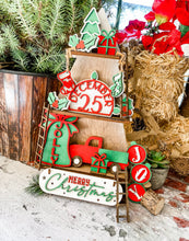 Load image into Gallery viewer, Classic Christmas Tier Tray Set