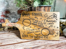Load image into Gallery viewer, Santas Milk & Cookies Tray