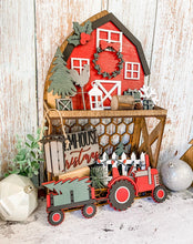 Load image into Gallery viewer, Farmhouse Barnhouse Tier Tray Set