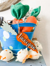 Load image into Gallery viewer, Personalized Easter Basket Name Tags 3D