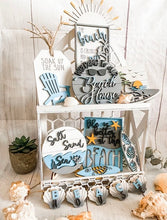 Load image into Gallery viewer, Tier Tray Beach House Decor