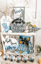 Load image into Gallery viewer, Tier Tray Beach House Decor