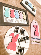 Load image into Gallery viewer, Tier Tray Easter Peeps Decor