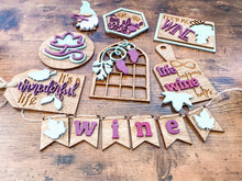 Load image into Gallery viewer, Tier Tray Wine Time Decor