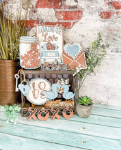 Load image into Gallery viewer, Tier Tray Load of Love and Love Birds