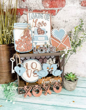Load image into Gallery viewer, Tier Tray Load of Love and Love Birds