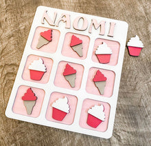 Load image into Gallery viewer, Custom Theme Personalized Tic Tac Toe Boardgame