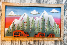 Load image into Gallery viewer, Choose Your Theme Personalized Layered Faux Frame Signs