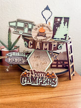 Load image into Gallery viewer, Tier Tray Camping Decor
