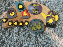 Load image into Gallery viewer, Tier Tray Firefly Gnome Camper Decor