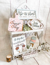 Load image into Gallery viewer, Tier Tray I Scream for Ice Cream Decor